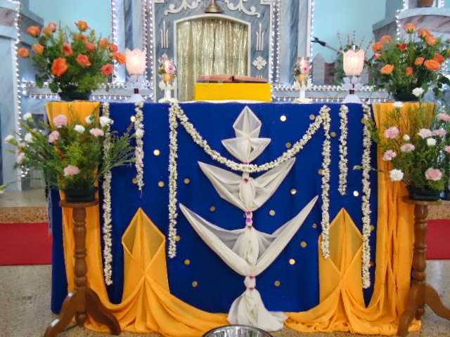 Murasancode Parish Murasancode Altar Decoration During Feast