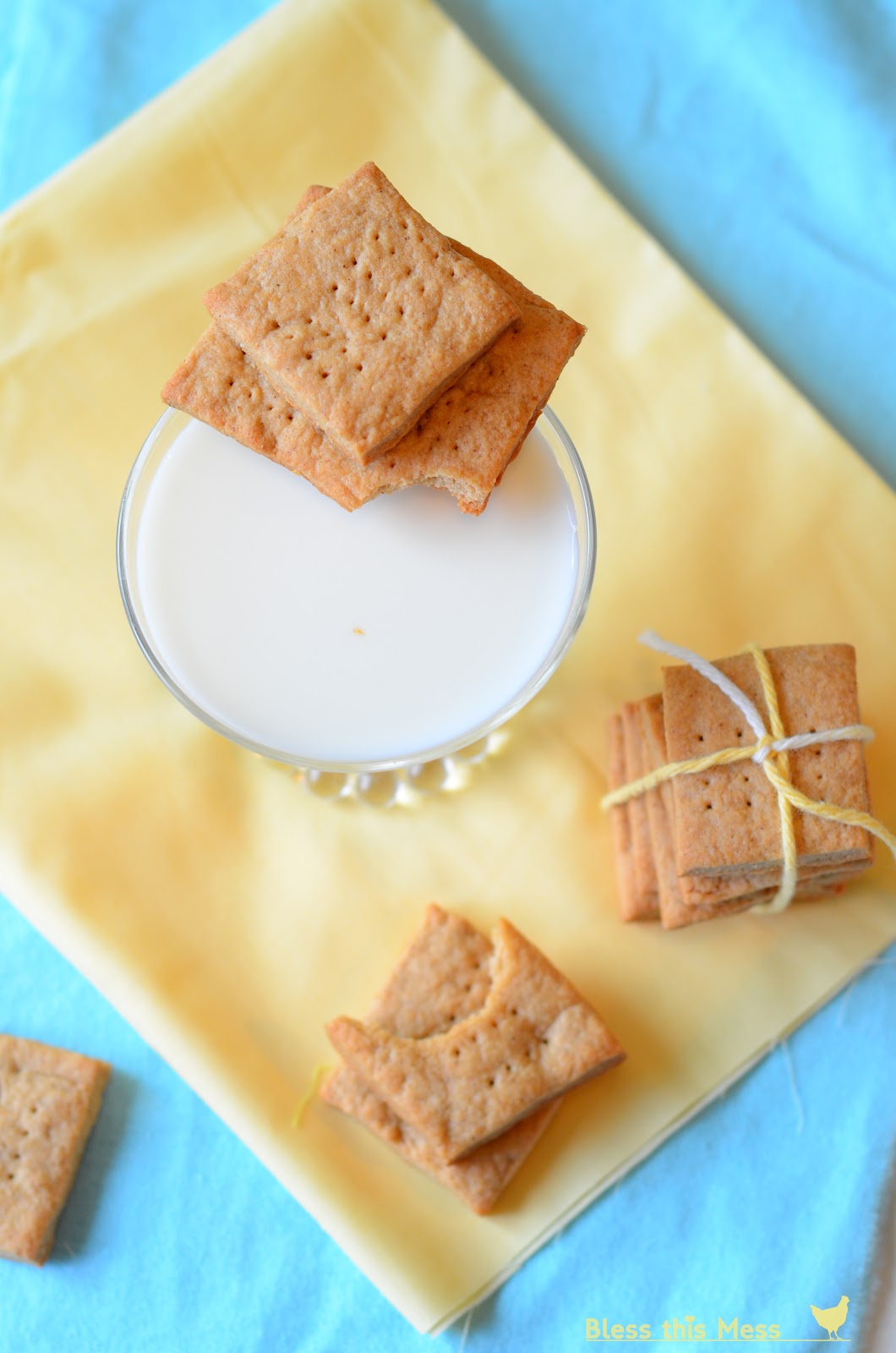 Whole Wheat Graham Crackers — Bless this Mess