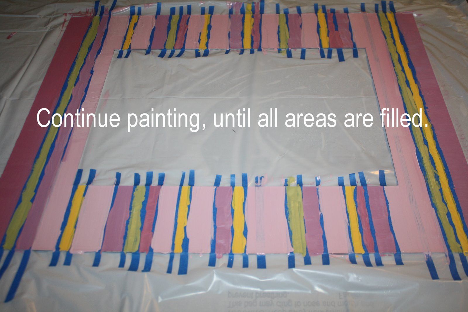 Your Daily Tidbit DIY Painted Mat Board