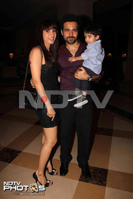 Emraan Hashmi and wife Parveen Shahani spotted with son Ayaan family photos