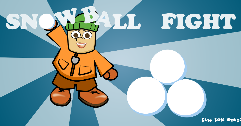 Я.JuniorDeveloper Моя новая Android игра SnowBall Fight Winter Game HD