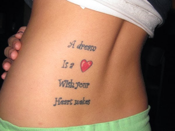 Girls Tattoos Quotes Girl Tattoos