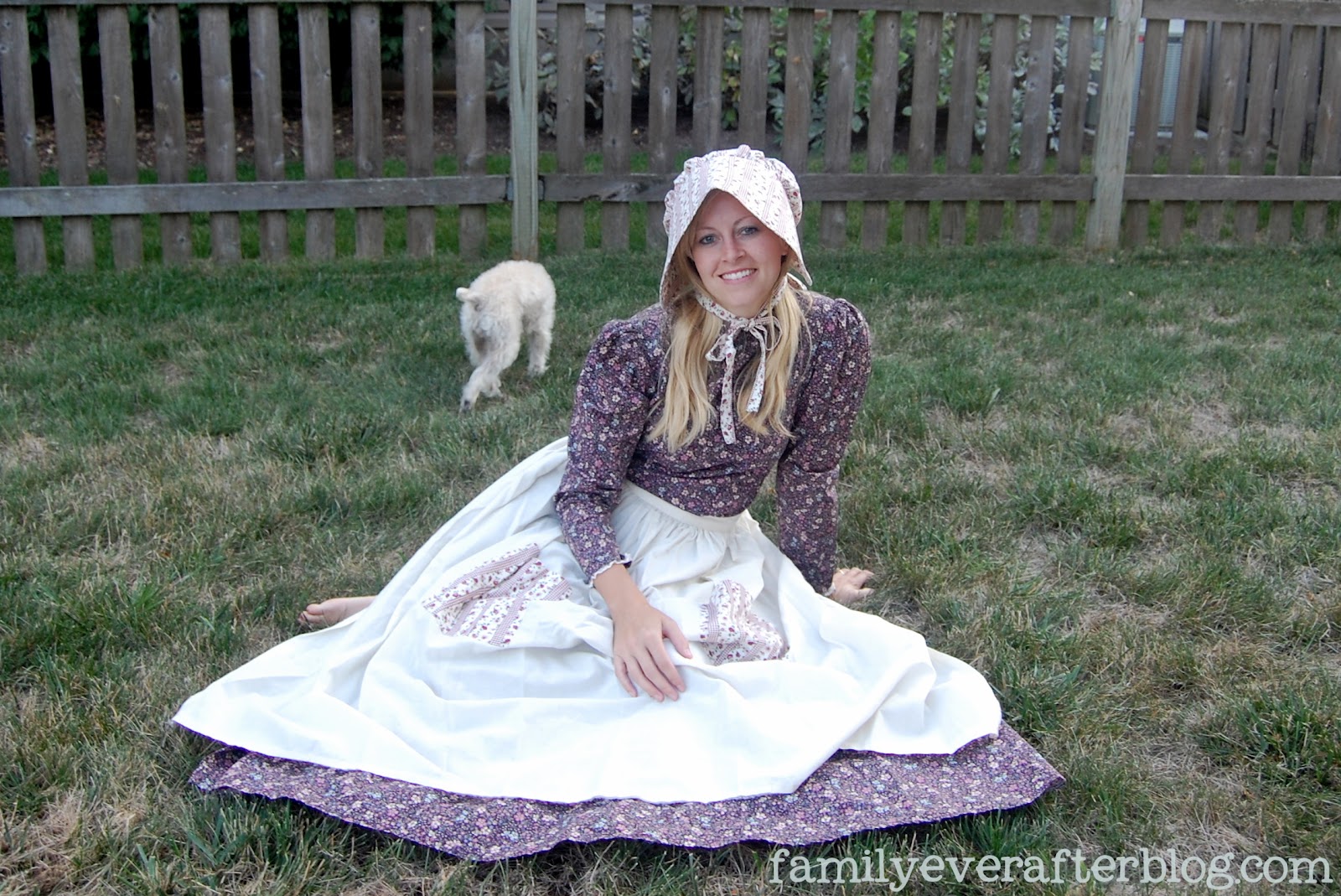 Family Ever After....: my pioneer dress... a very random post.