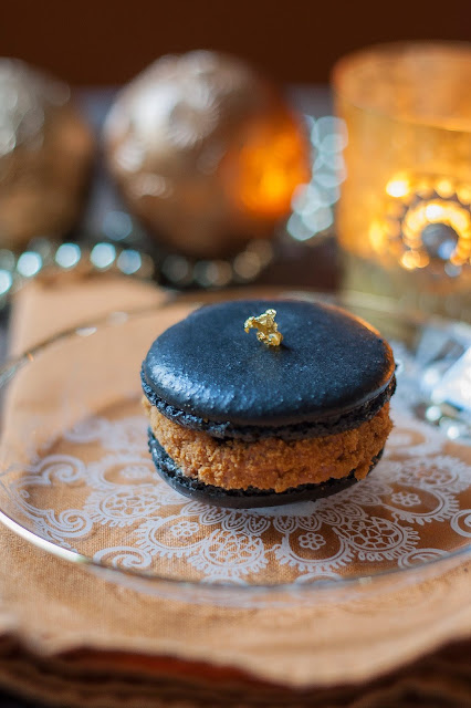Lukt altijd macaron met wildpastei, vijgenconfituur en speculoos