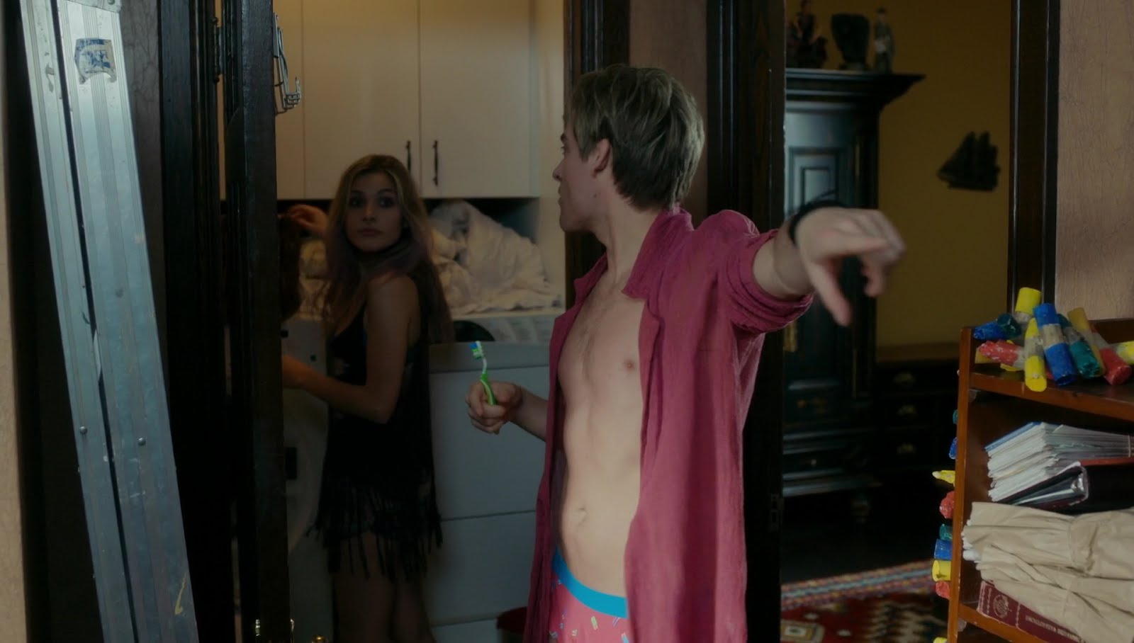 Kevin Zegers Shirtless.