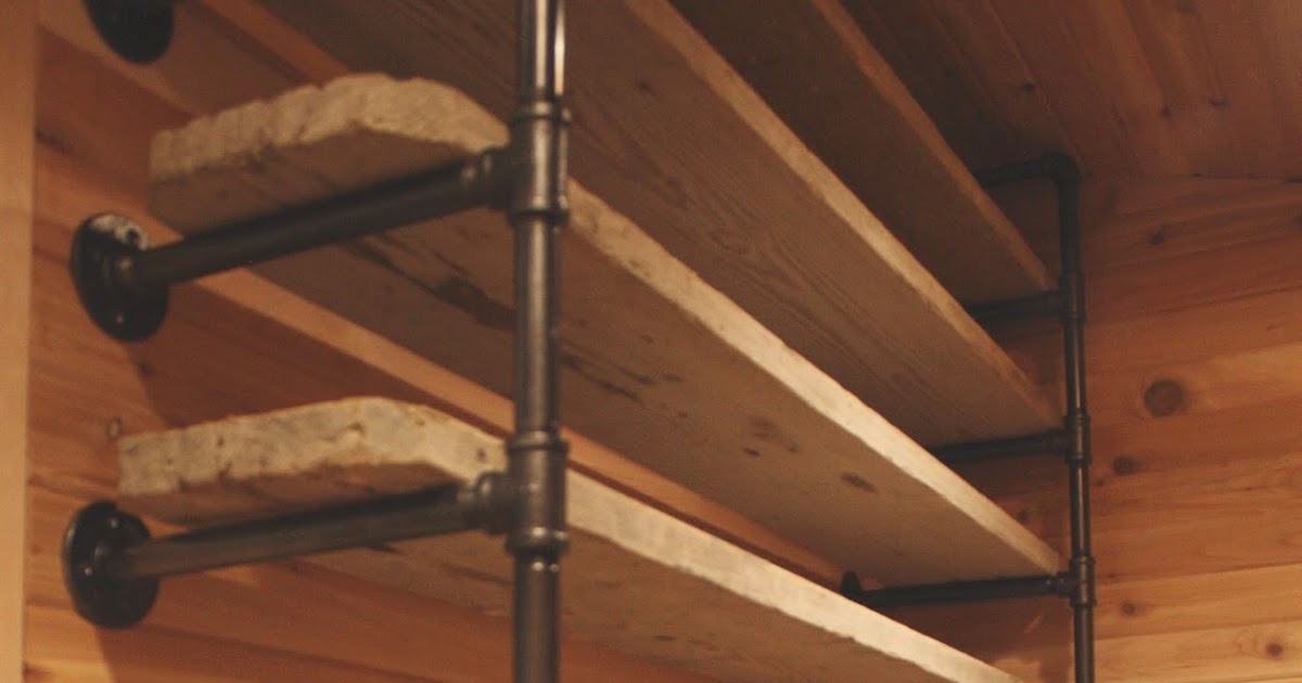 My Sweet Savannah industrial pipe closet system