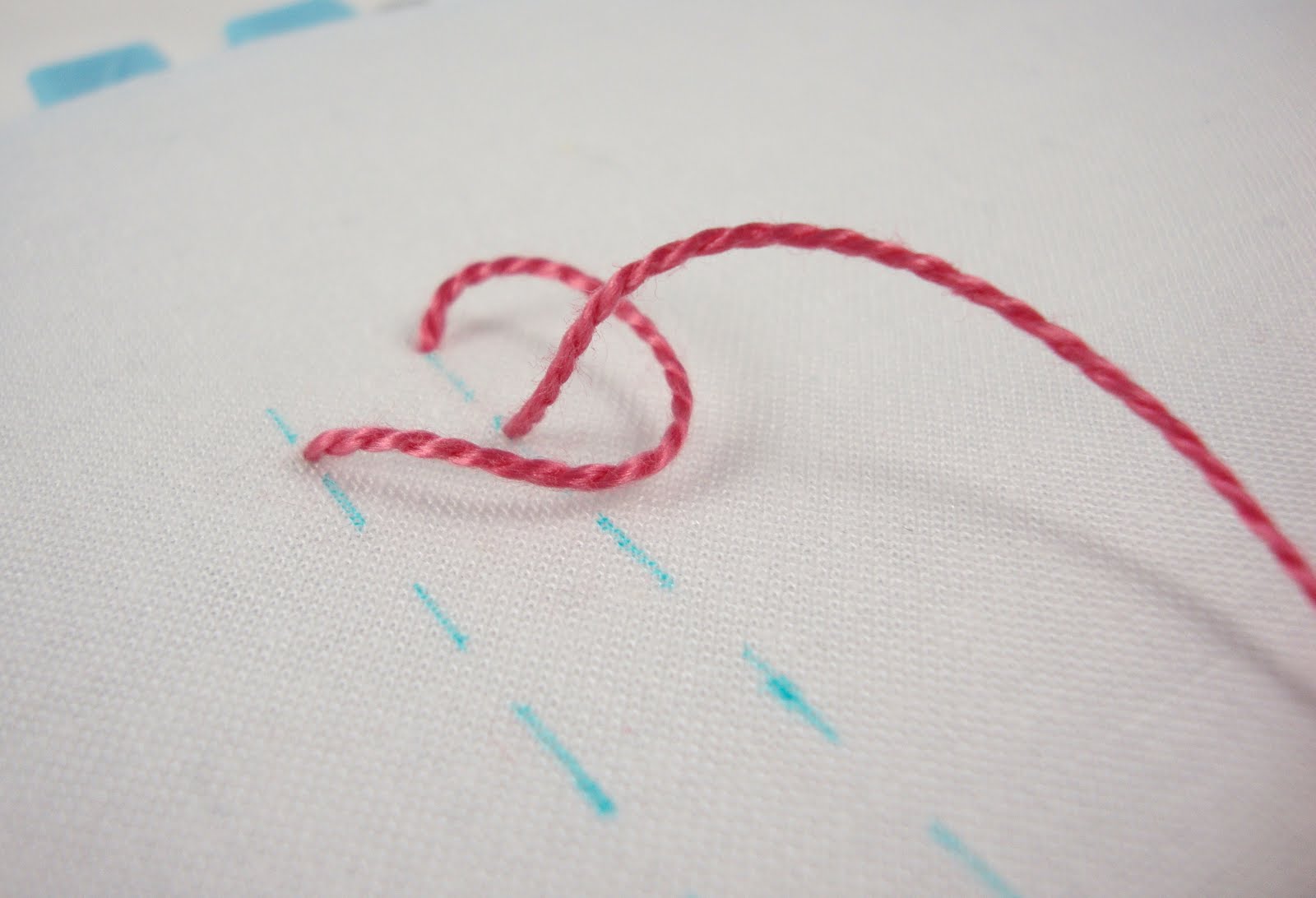 big B 100 Stitches Closed feather stitch