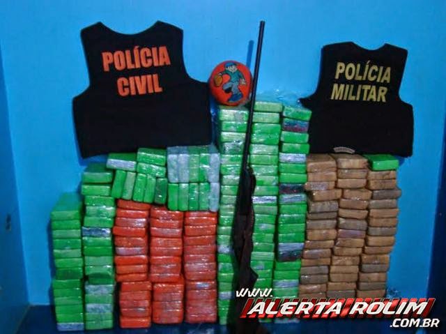 Alta Floresta: Traficantes são presos com mais de 200 kg de drogas em ação conjunta entre PM e PC