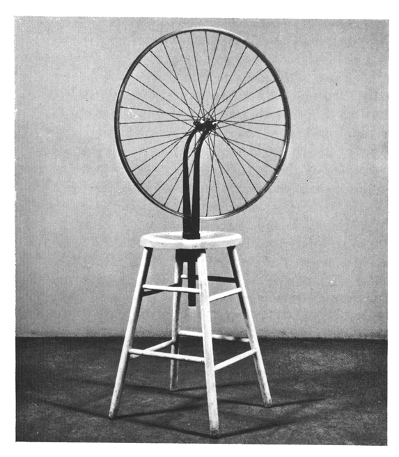 Philosophisches & Literarisches SehLoft Bicycle readymades Duchamp