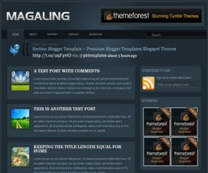 Magaling Blogger Template