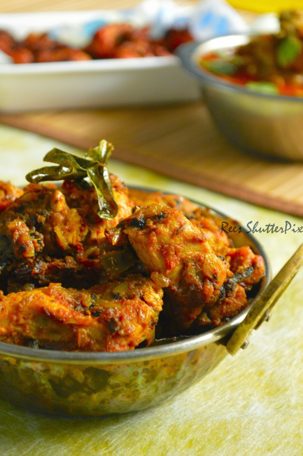 Chicken Starter Recipes, how to make pepper chicken chettinad with step by step pictures, chettinad pepper chicken recipe, easy chicken recipes, spicy chettinad chicken
