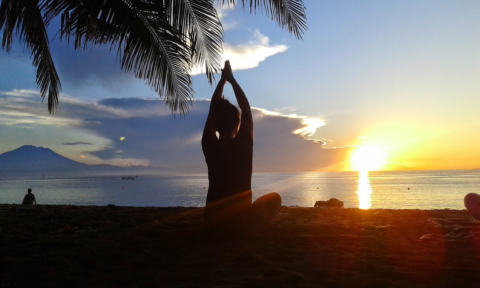 YOGA and SUP in BALI Sunrise Beach Yoga in Bali