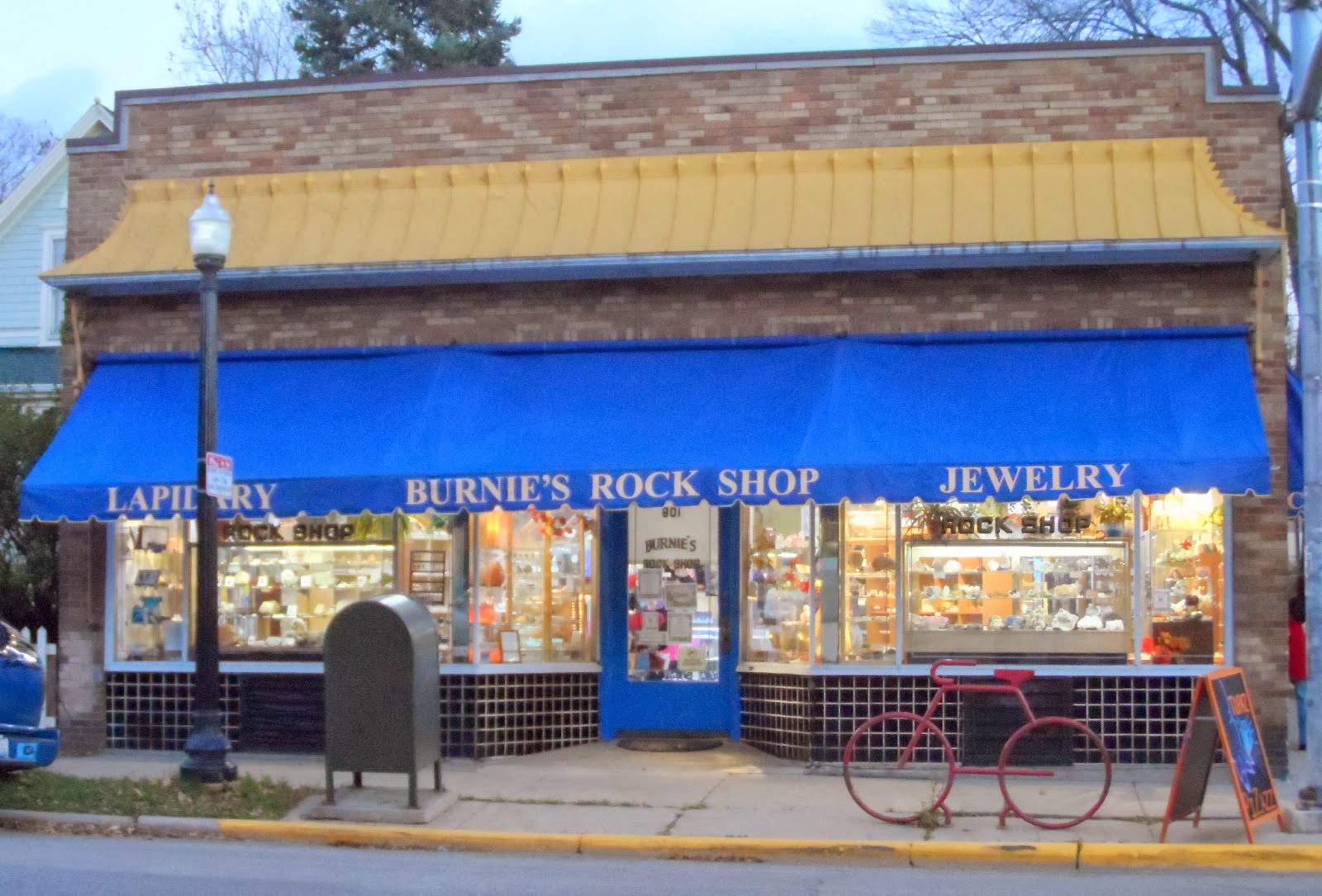 Ageless Traveler The One and Only Burnie's Rock Shop
