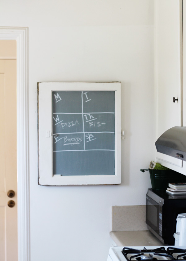 Acute Designs diy window chalkboard