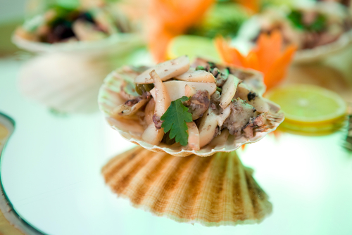 Beach Wedding Food