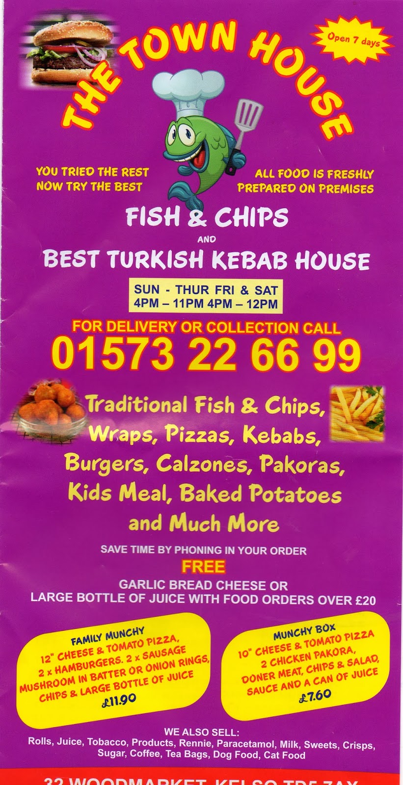Kelso Fish Bar Home Kelso Menu Prices Restaurant Reviews Facebook