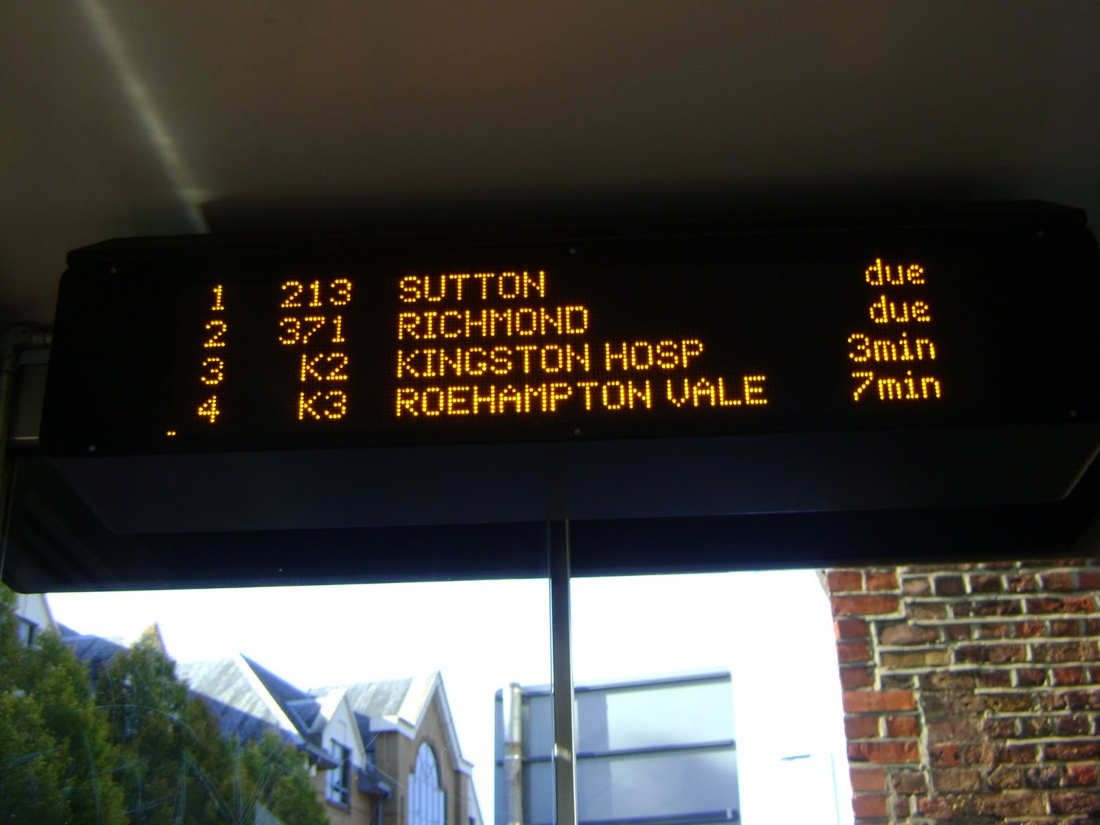The London Bus Blog New Countdown Clocks at Bus Stops