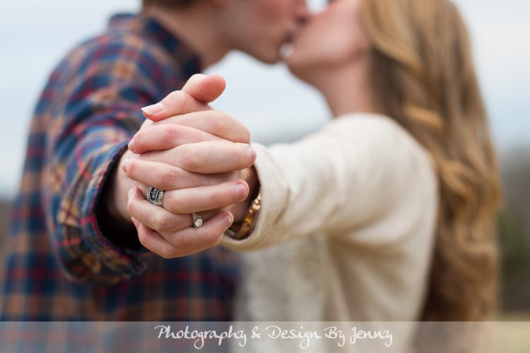 Greenville sc rustic engagement session photography