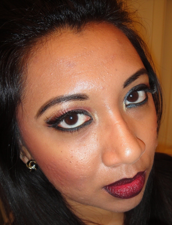 The Made Up Maiden: Creative Goth Inspired Makeup Look.