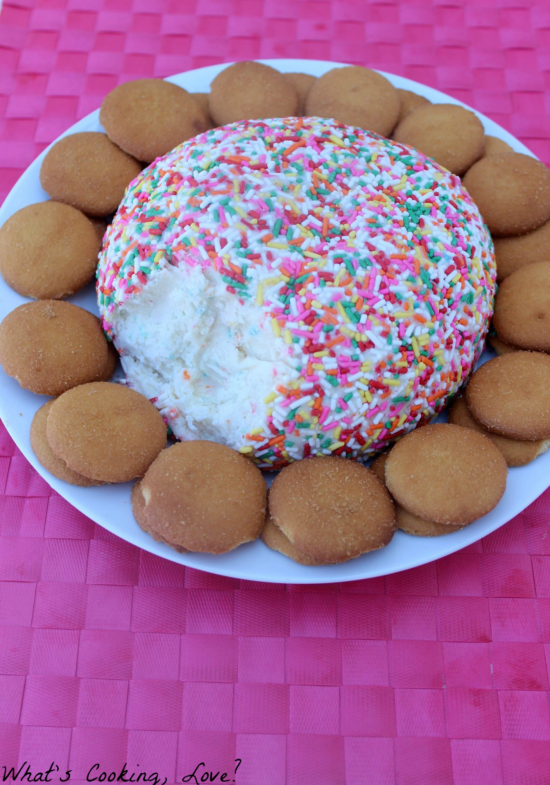 Funfetti Cake Cheese Ball Whats Cooking Love?