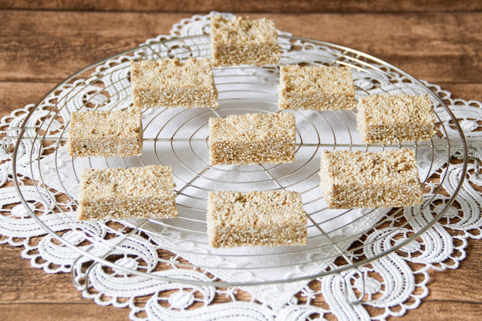Passion Meets Creativity Cashew Coconut Amaranth Bars