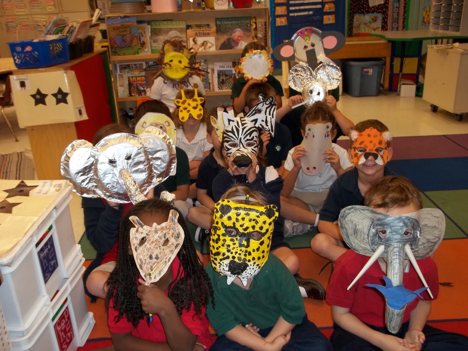 Put Your Whole Self In African Animal Masks
