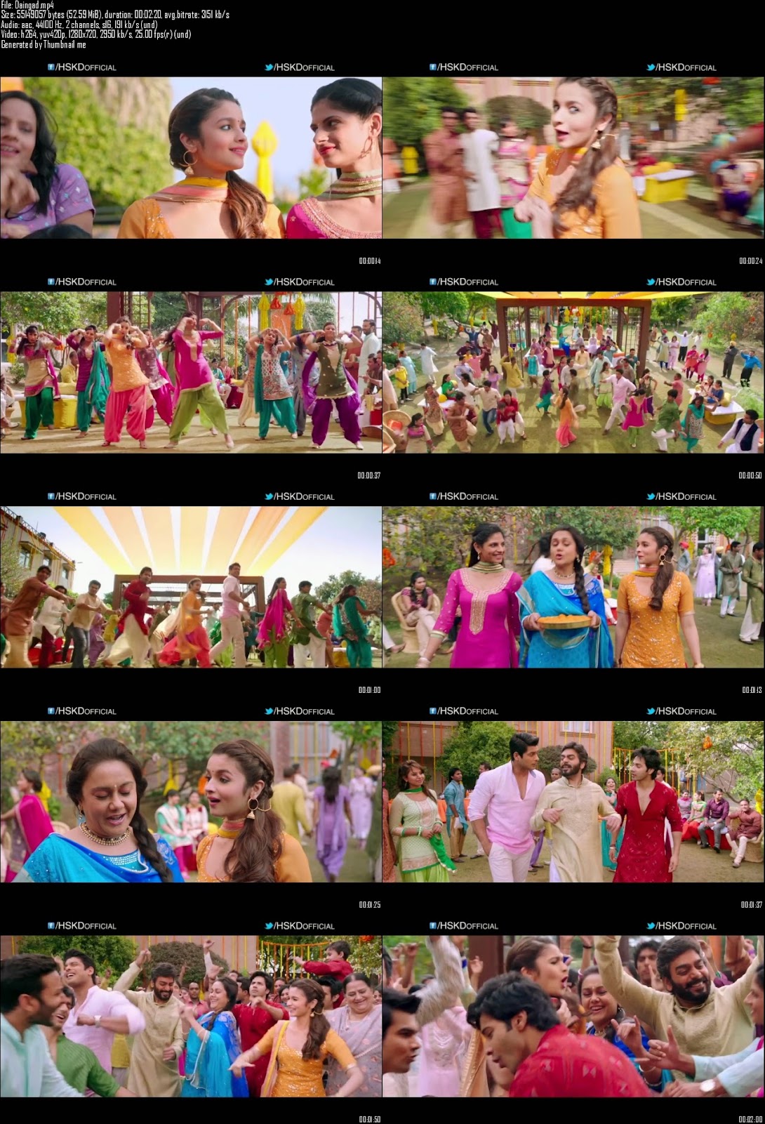 Mediafire Resumable Download Link For Video Song Daingad Daingad - Humpty Sharma Ki Dulhania (2014)
