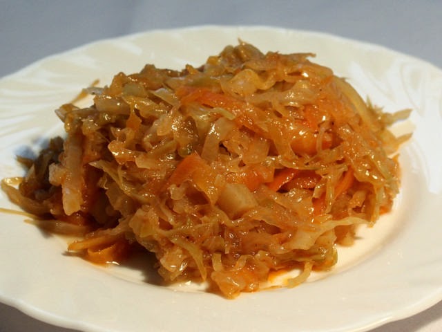 жареная цветная капуста с морковью и луком жареная цветная капуста с морковью и луком