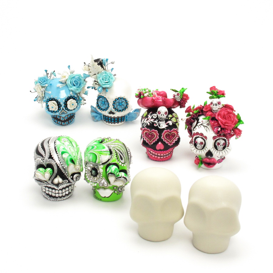 muddyskull Unpainted DIY Crafts Skull Lover