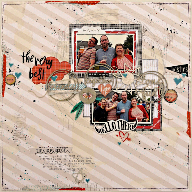 The Very Best scrapbook layout tracee provis 2crafty chipboard nov 2015