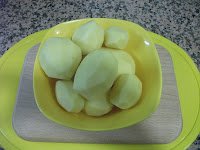 Patatas peladas Patatas peladas