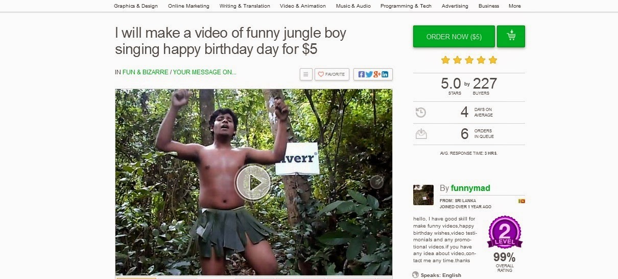 Happy Birthday Jungle Boy Fiverr