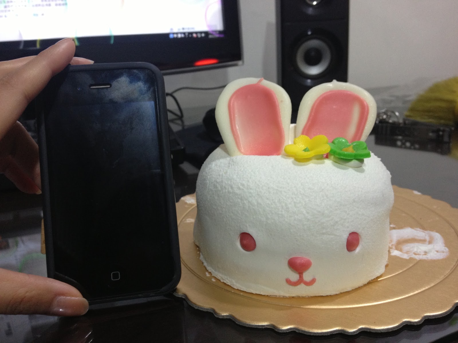 甜甜棉花糖 卡娜赫拉 粉紅兔 造型蛋糕 生日蛋糕 8吋10吋12吋 鶯歌 可自取 | 蝦皮購物