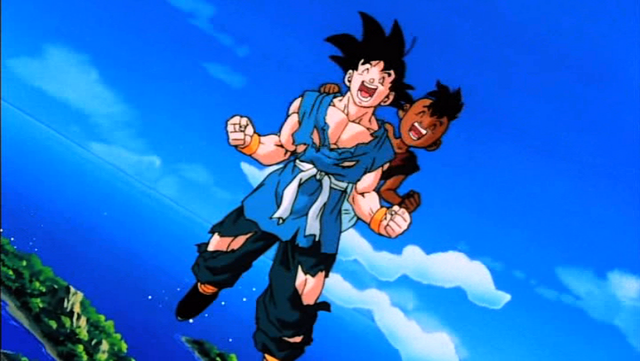 Dragon+ball+z+goku+and+vegeta+vs+kid+buu+part+1