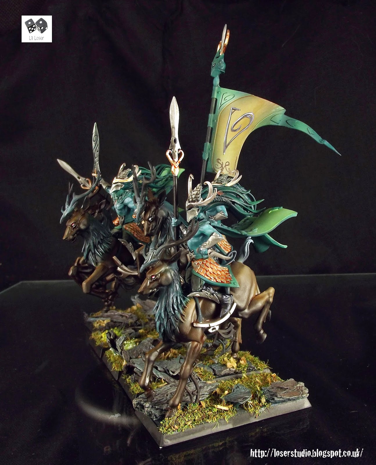 Wood Elves Wild Riders of the Amber King Wargaming Hub