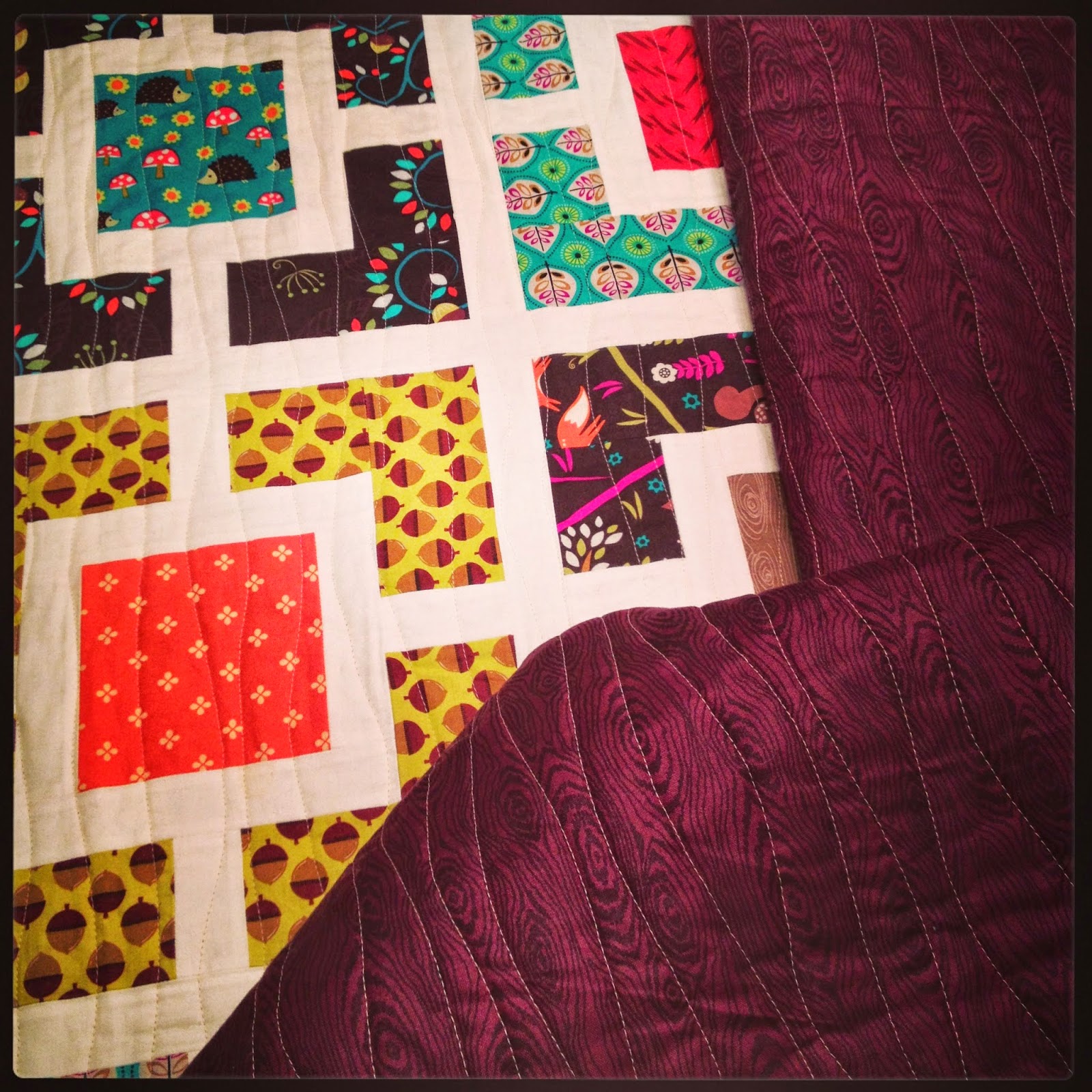 Inspire Me Grey Big Finish Garden Fence Quilt