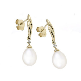 pearl drop earrings gold vintage pearl drop earrings