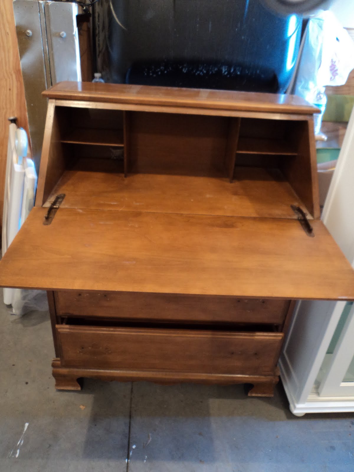 Richmond Thrifter Goodwill Secretary Desk You're getting a makeover!