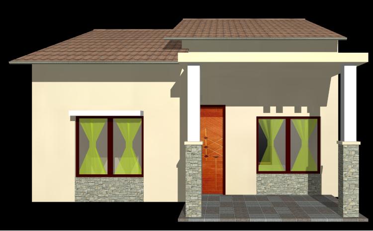 Denah Rumah Minimalis Sederhana