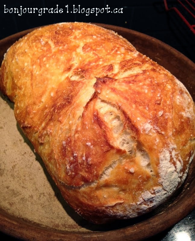 Bonjour Grade 1! The World's BEST Bread!