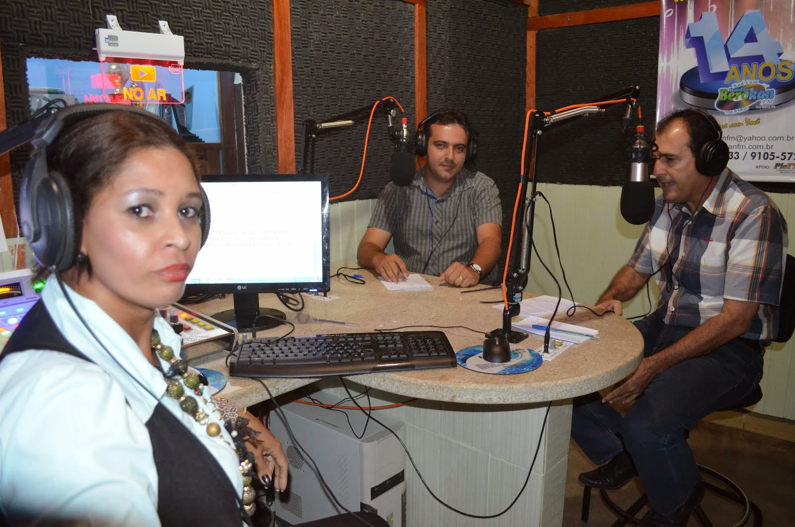 MARLETE ENTREVISTA PREFEITO E VICE PREFEITO DE RIO MARIA