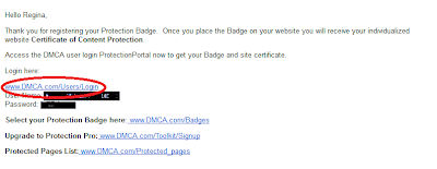Mendaftarkan Blog di DMCA Protection