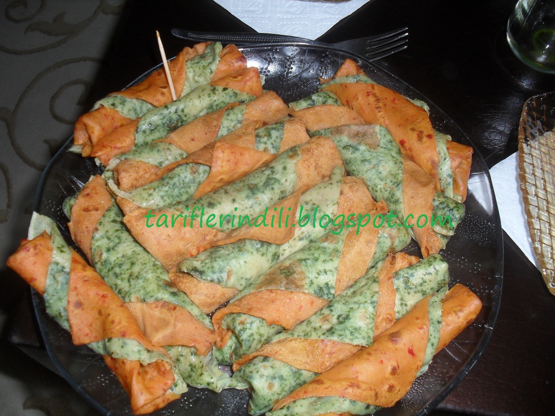 SALÇALI ISPANAKLI KREP SARMASI Tariflerin Dili