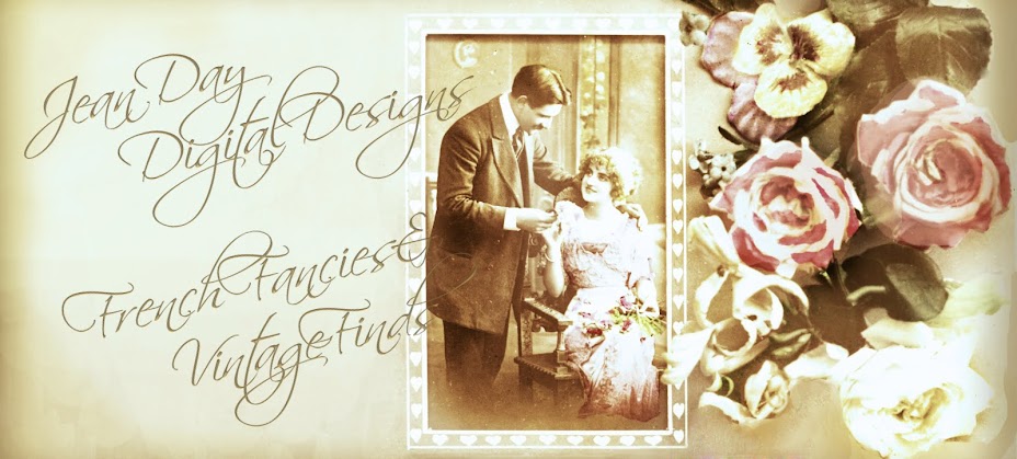 J Day Digital Designs, French Fancies, Vintage Finds