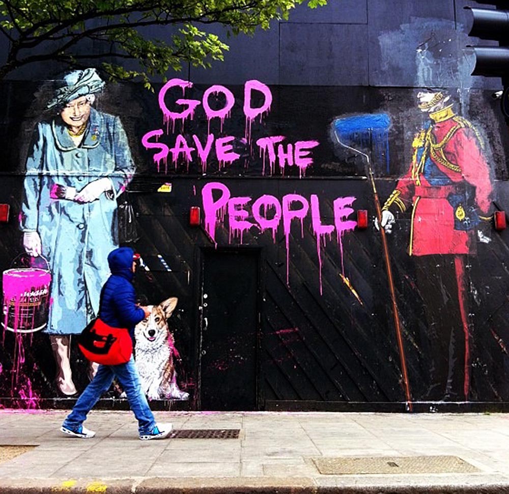 Mr. Brainwash New Murals In London StreetArtNews StreetArtNews