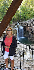 Cathy Enjoying Big Cedar Lodge in Missouri
