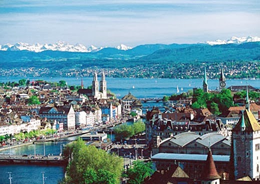City of Zurich in Switzerland 10 cities to visit in the year 2014