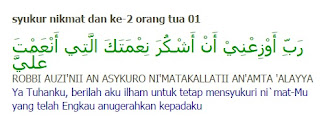 Doa Mensyukuri Nikmat (An naml:19)