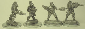 Protolene Mercenary fighters by Critical Mass Games