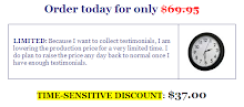 Time Sensitive Discount: $37.00